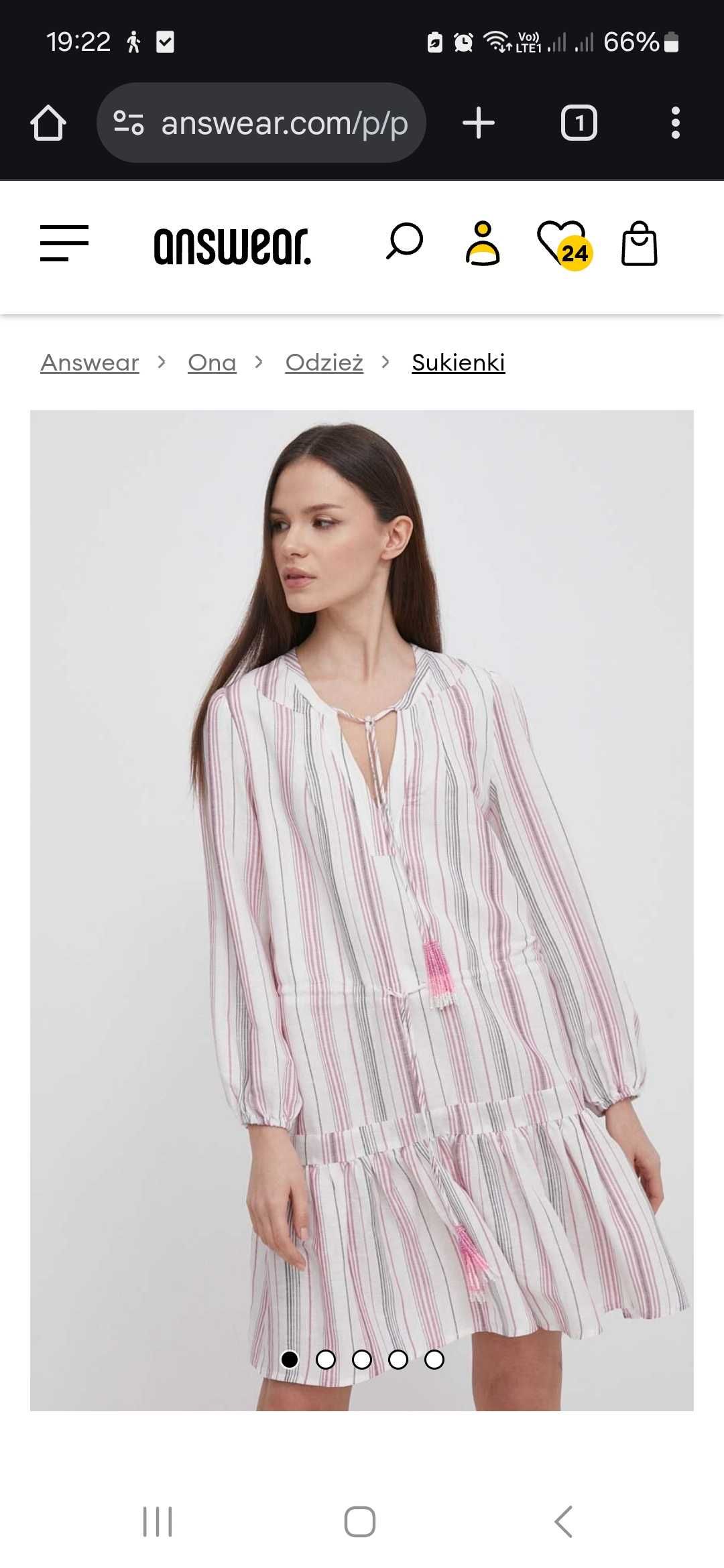 Sukienka Pepe Jeans r S