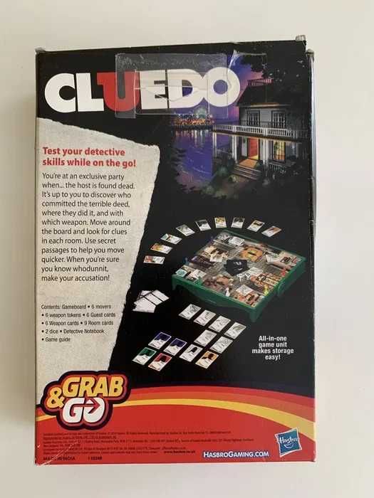 Jogo "Cluedo Grab & Go" Cluedo - Jogo de viagem