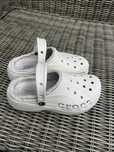 Buty Crocs z gruba podeszwa bezowe W8