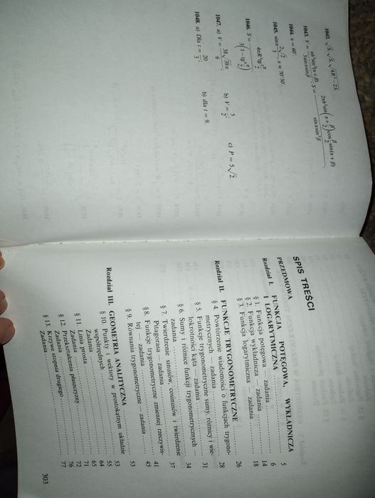 Zbiór zadań z matematyki dla klasy III i IV lic. Ogólnokształcącego