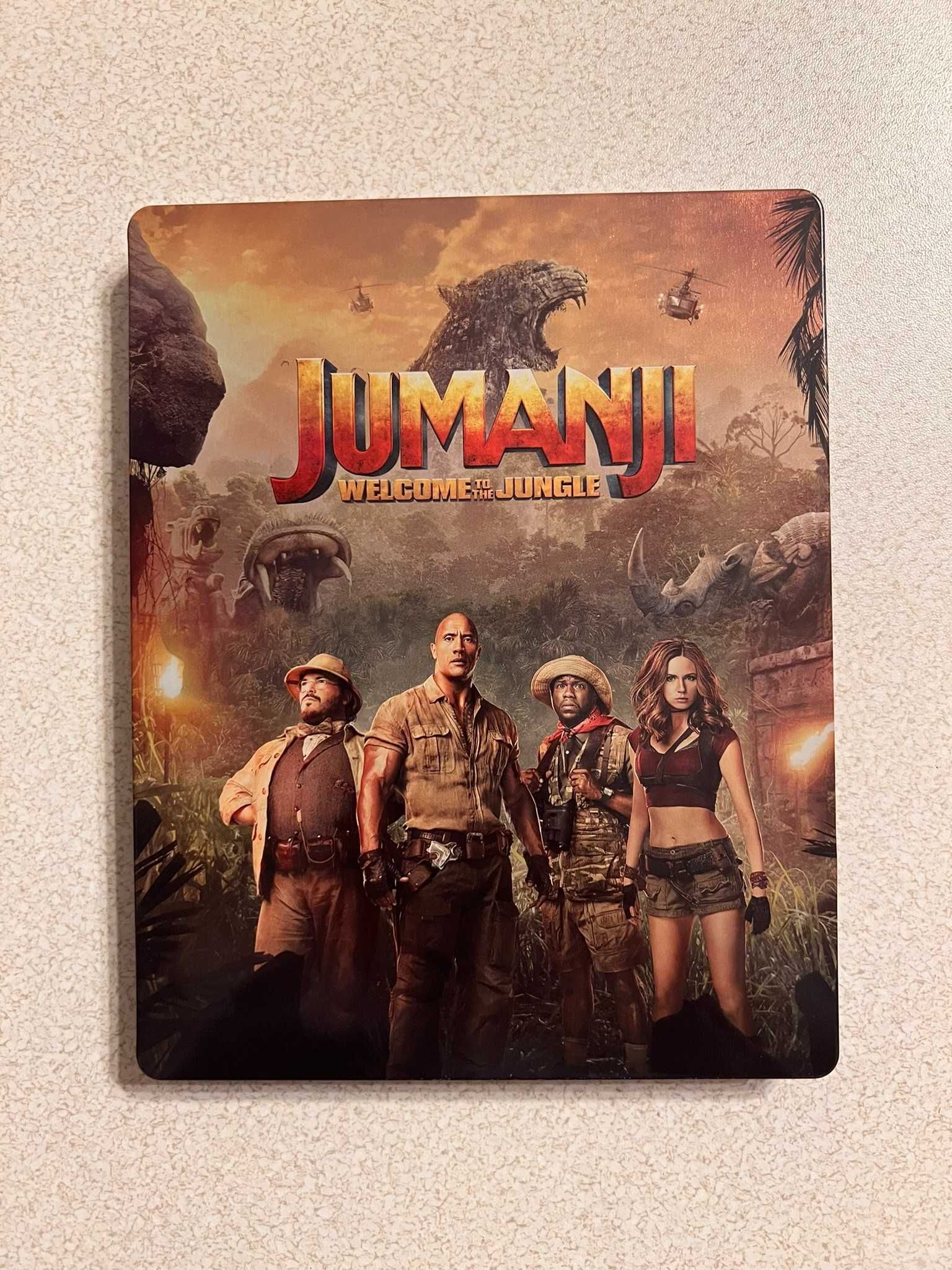 Jumanji Welcome to the Jungle 4k UHD Steelbook PL + protektor