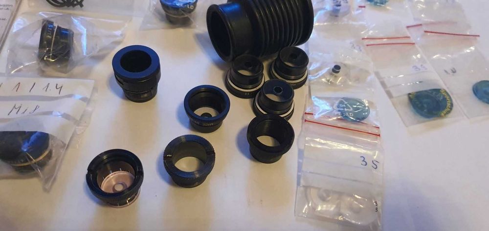 Muszka tunelowa przeziernik diopter inserty celownik Anschutz