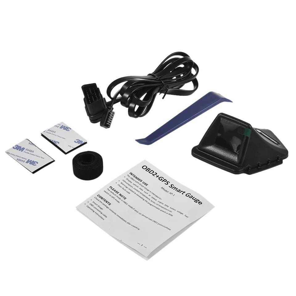 Manometro/Computador/Display OBD+Bussola (Autocaravana / Campervan)
