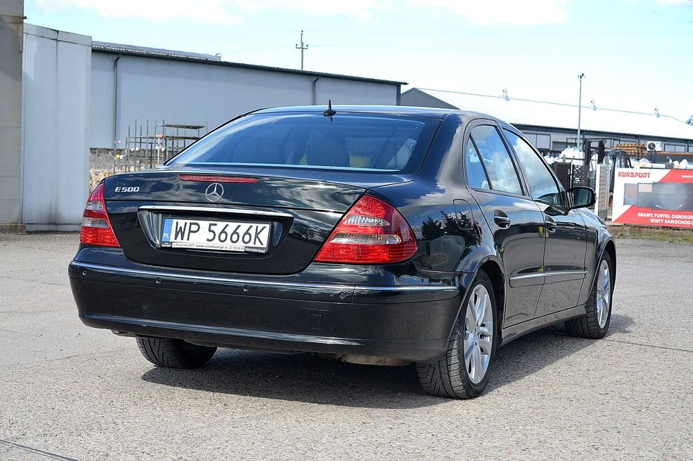 Mercedes - E 500  5.0 cm benzyna , 4 - Matic , Polski salon , okazja !
