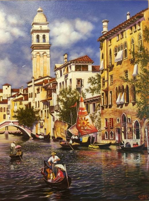 Картина маслом на полотні