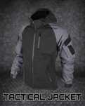 Тактическая водоотталкивающая куртка ткань RipStop&CORDURA XL