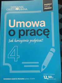 Sprzedam książke Umowa o Pracę