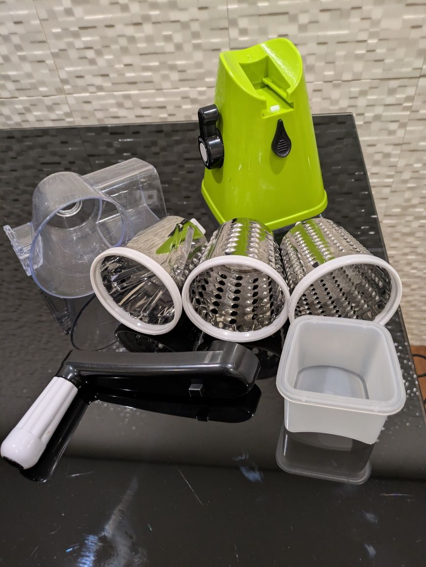 Cortador de legumes com 3 acessórios