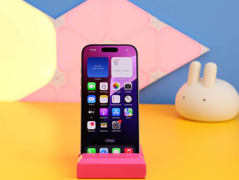 Cмартфон iPhone 16 Pro 256GB Natural Titanium (151568) Б/У З ГАРАНТІЄЮ