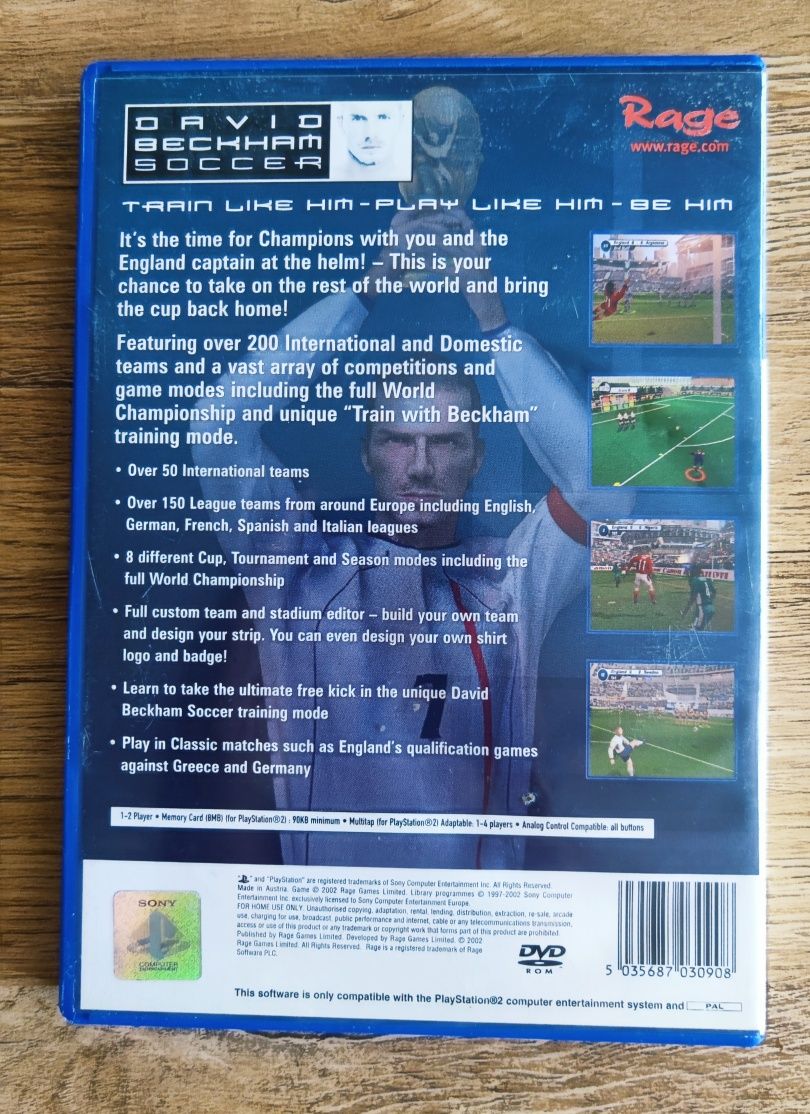 David Beckham Soccer PlayStation 2