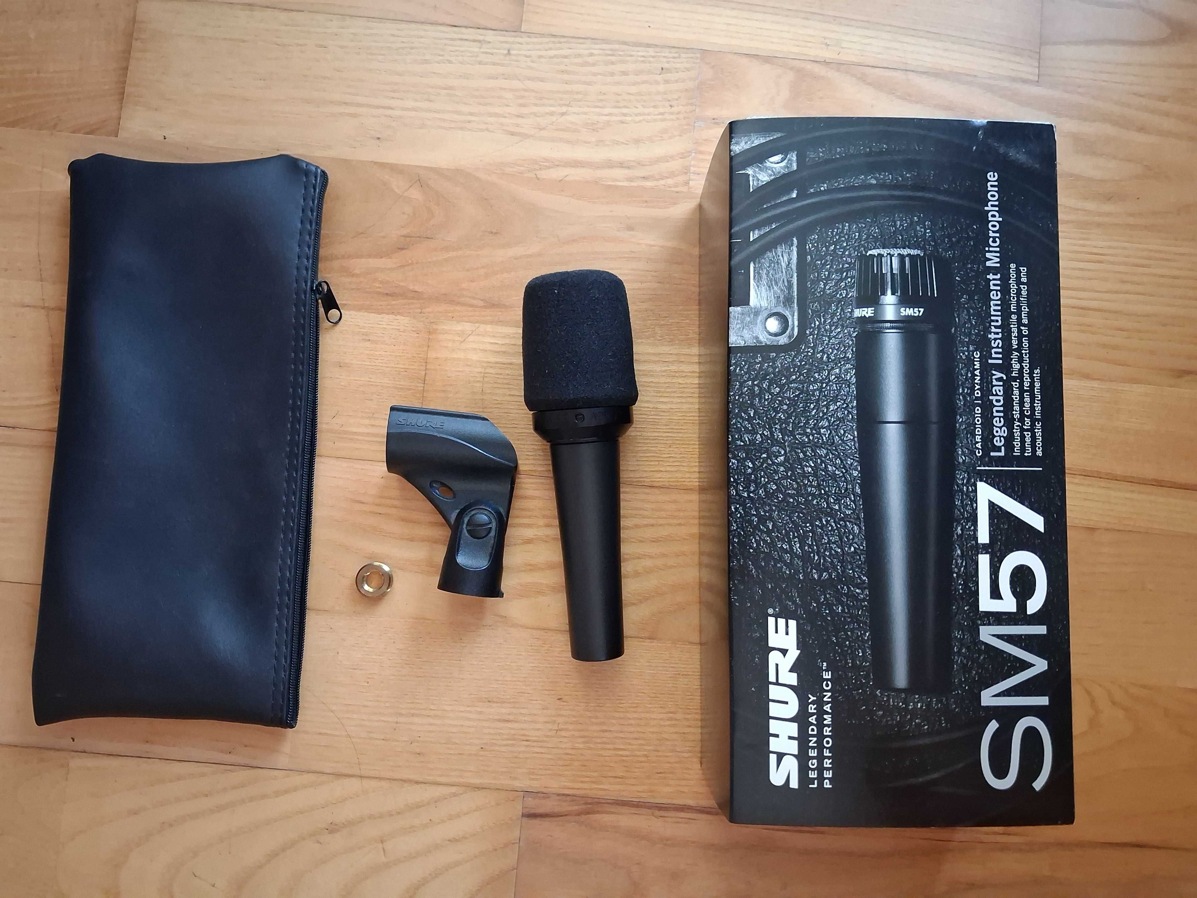 Mikrofon Shure SM57 wraz z osłoną A2WS