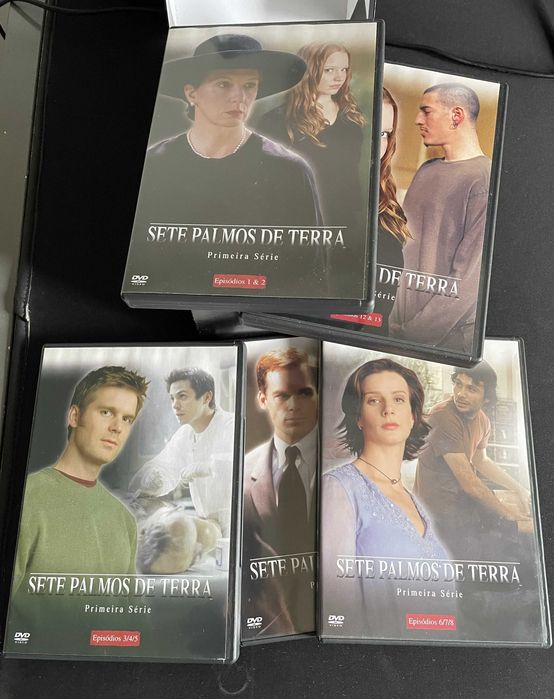 Conjunto 5 DVDs - Sete Palmos de Terra - 1ª temporada