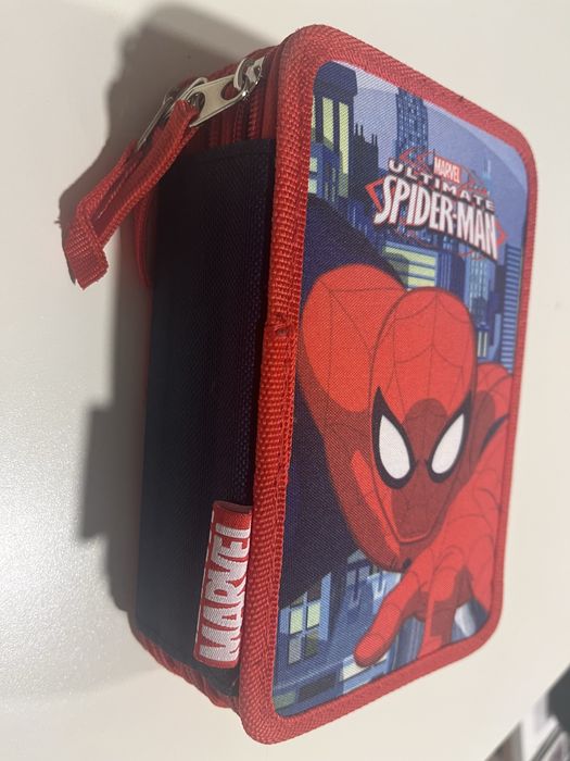 Porta-lápis triplo do Spiderman (Marvel).