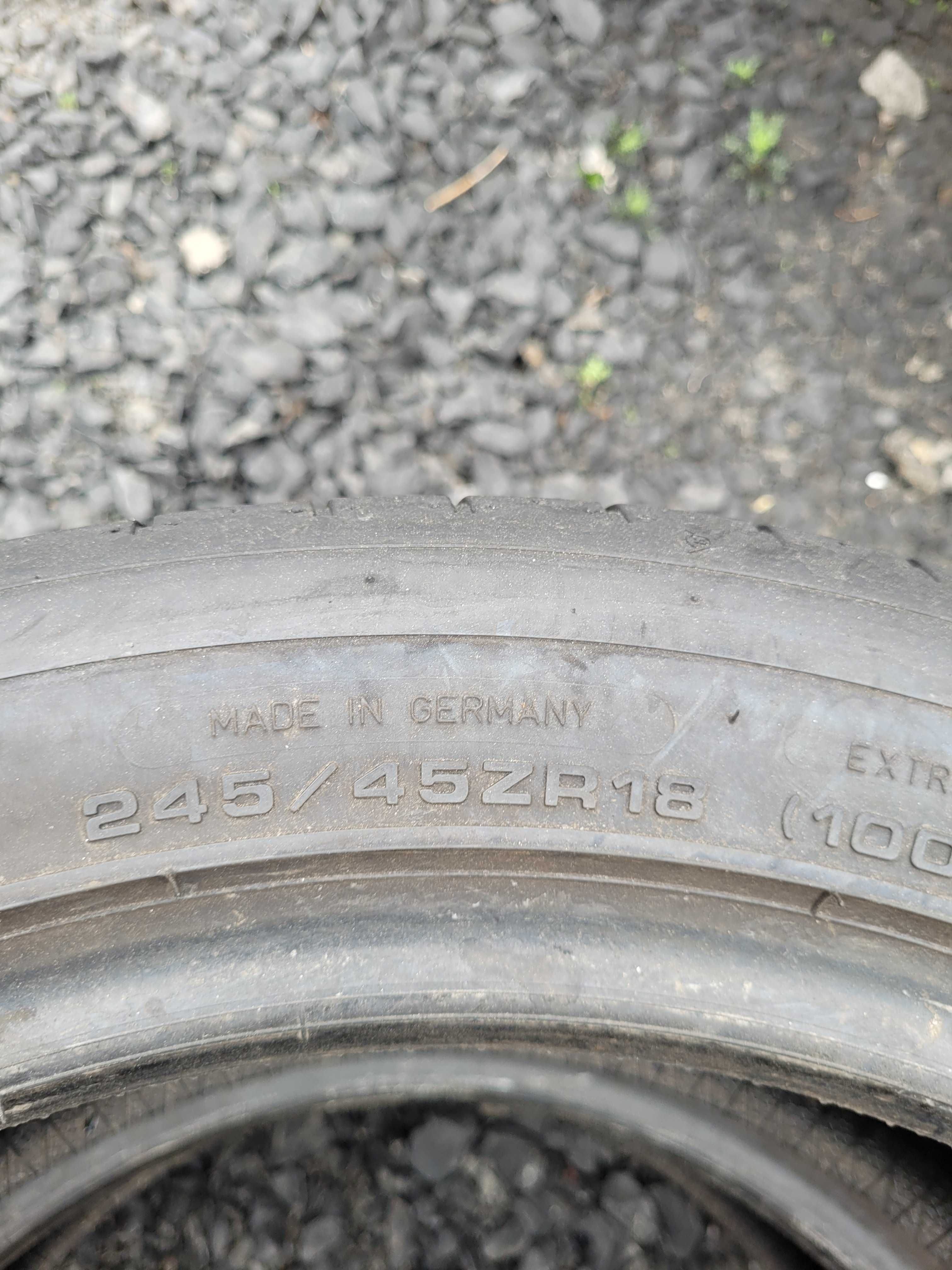 WYSYŁKA 2 Opony Letnie 215 45 R18 Dunlop SportMaxx 2019r.