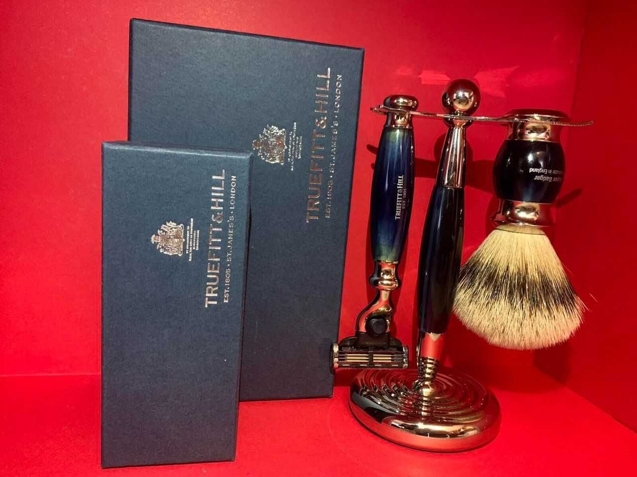 Набір Для Гоління Truefitt & Hill Edwardian Collection Mach 3 Blue