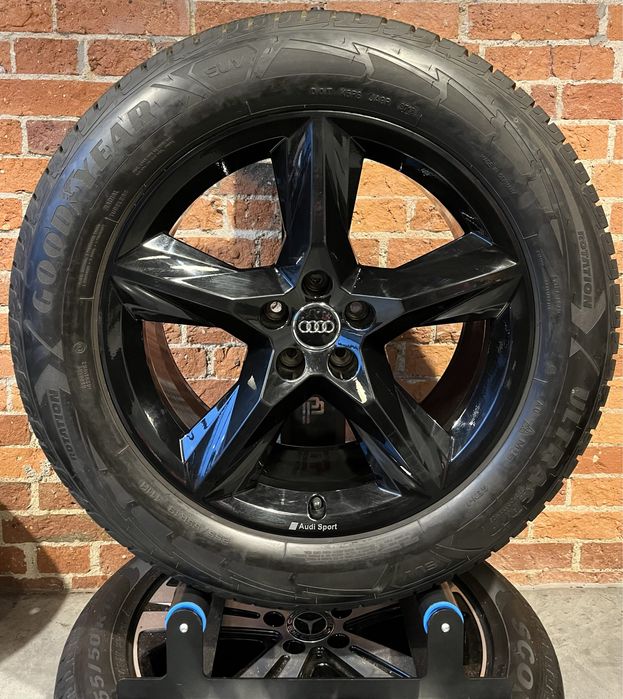 Koła Zimowe 19 Audi Q7 4M 5x112 Goodyear 255/55R19 Audi Sport 5x112