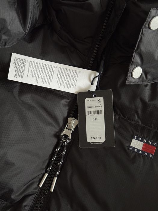 Новий оригінальний чоловічий пуховик Tommy Hilfiger розмір XS S, M, XL