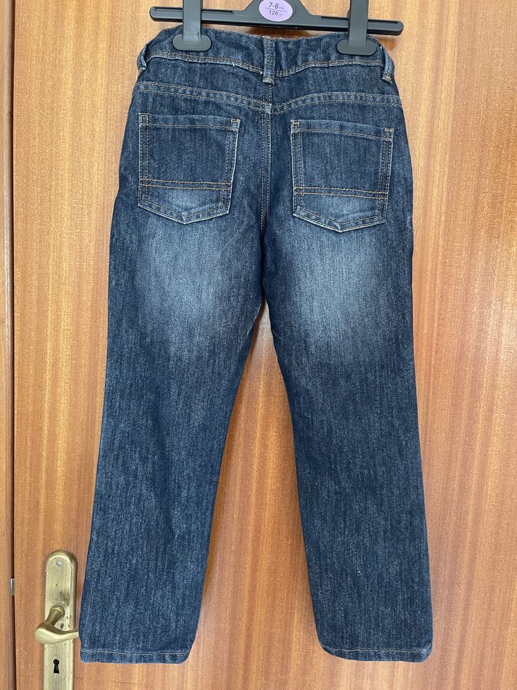 Jeans menino tamanho 6/7 anos marca Primark