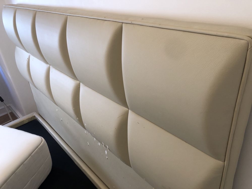 Cama casal para estofar