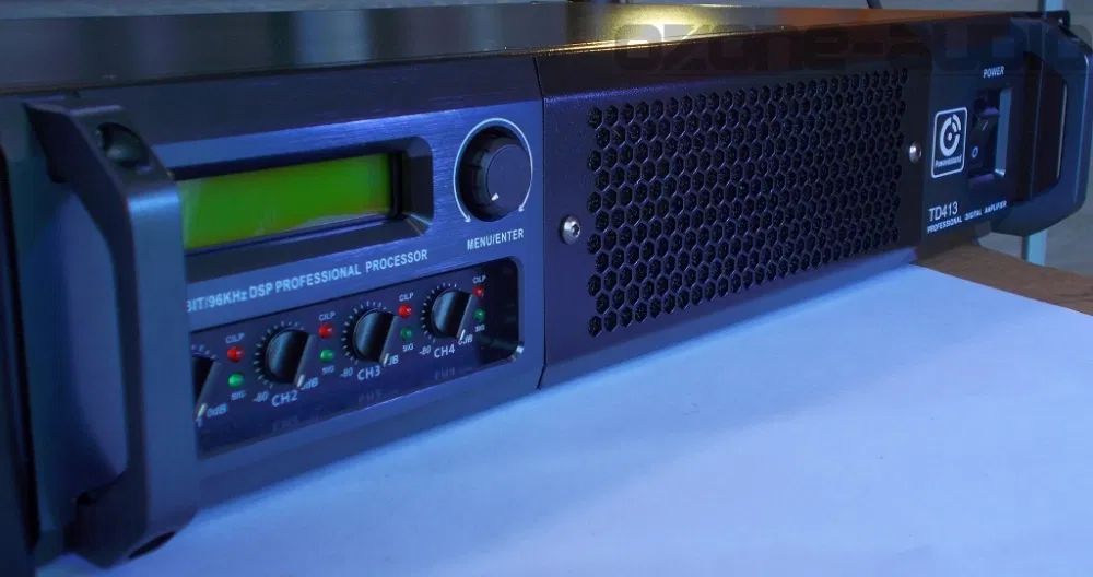 4x2000W 4om z DSP WZMACNIACZ estradowy Mos-fet