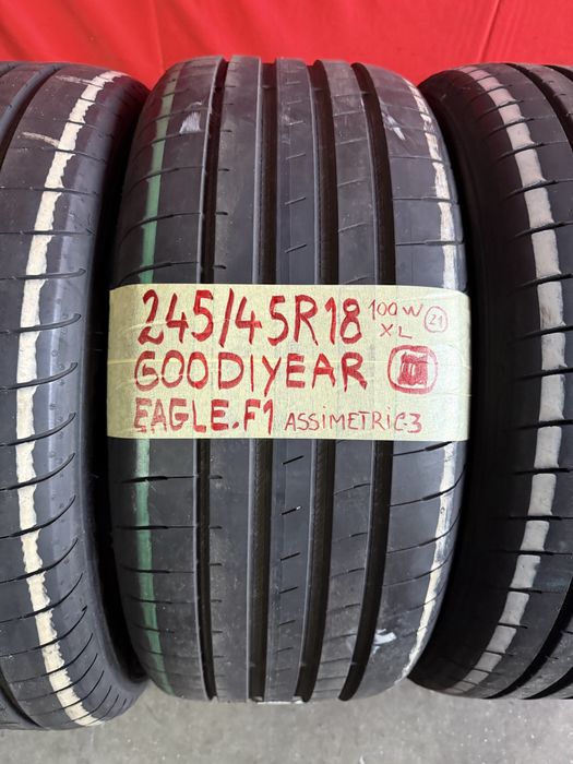 Pneus 245/45/18 Goodiyear Todos Iguais Impecaveis