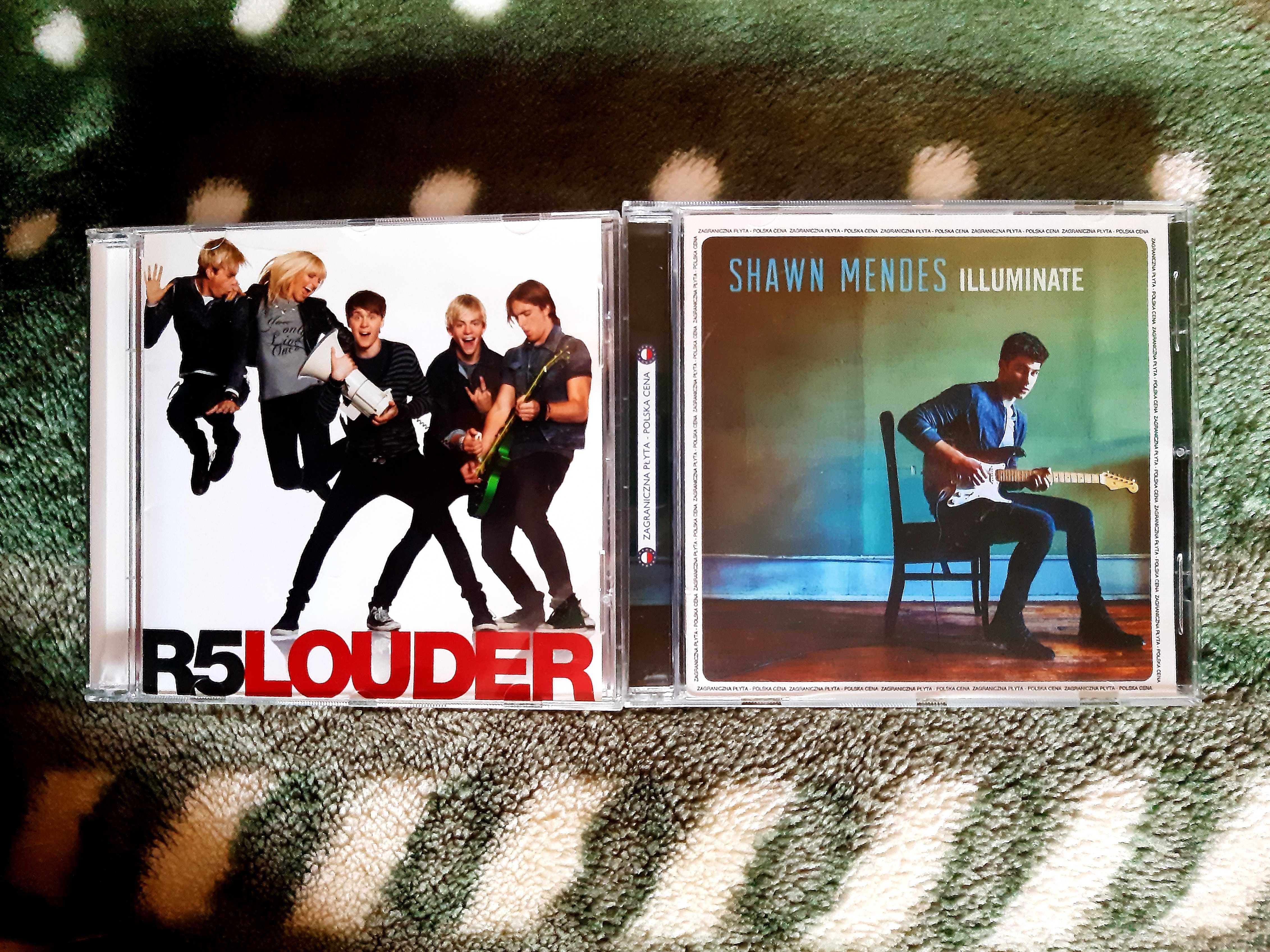 Płyty CD muzyczne wokalista Shawn Mendes Illuminate + zespół R5 Louder