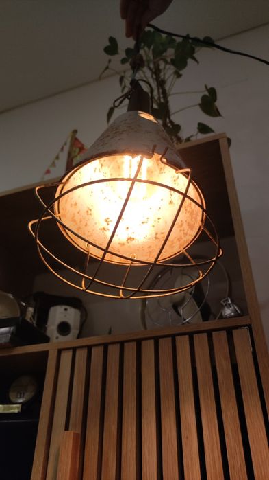 Candeeiro Industrial Antigo