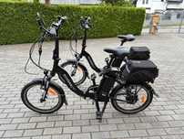 2x Rower elektryczny EcoBike Even Black 250W Składany 17,5Ah 630Wh !!!