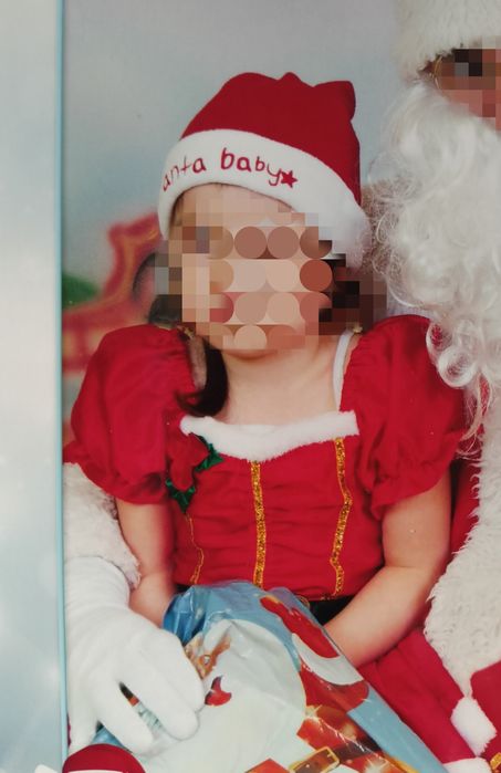 Strój sukienka Mikołajka Mikołaj Miss Santa 4-5 lat, 104/110