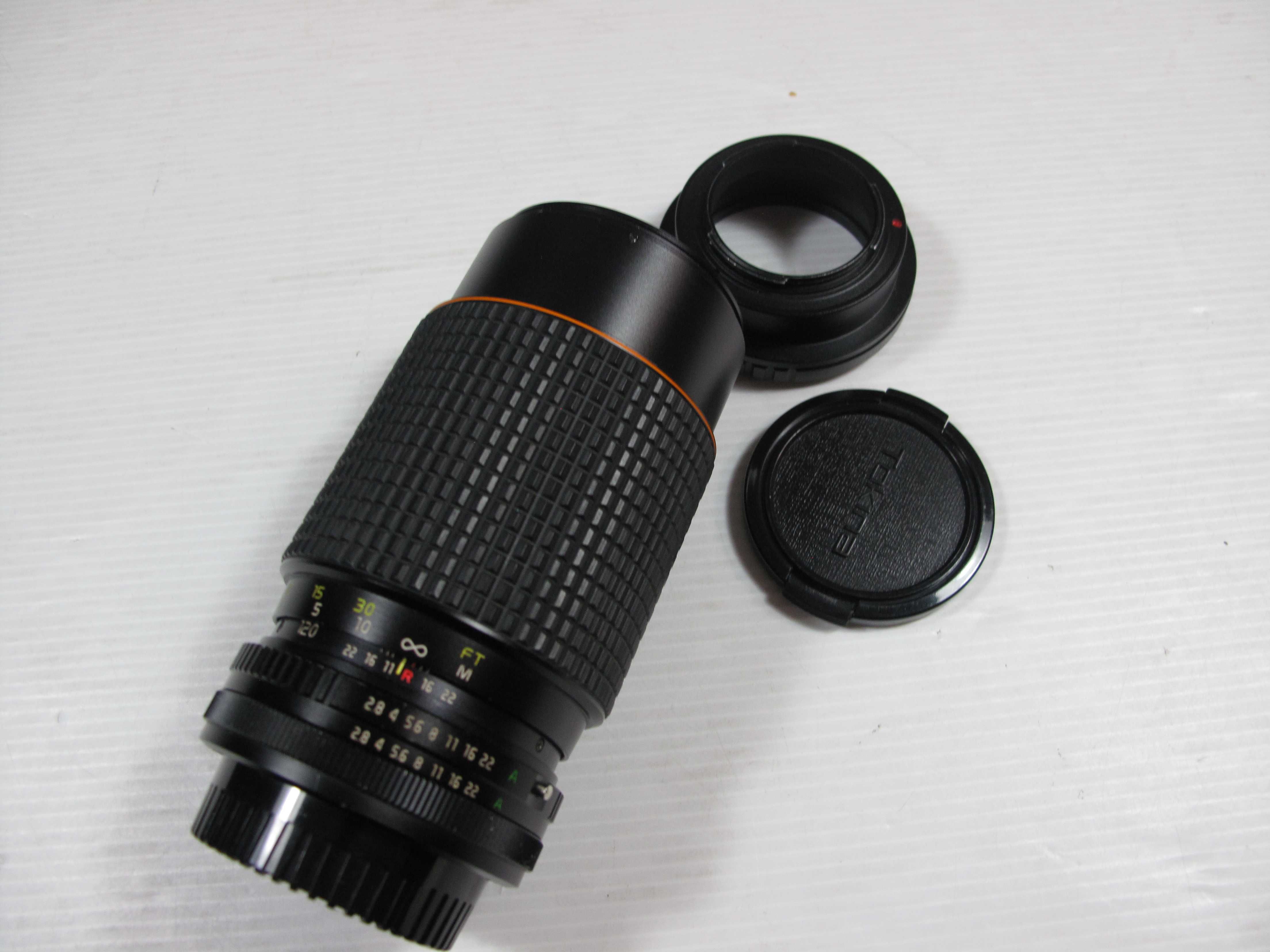 Tokina/canon 60-120mm 2.8 FD  para todas as Máquinas com adaptador