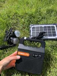 Фонарь- станцияYOBOLIFE LM-3609 автономного освещения Power bank радио