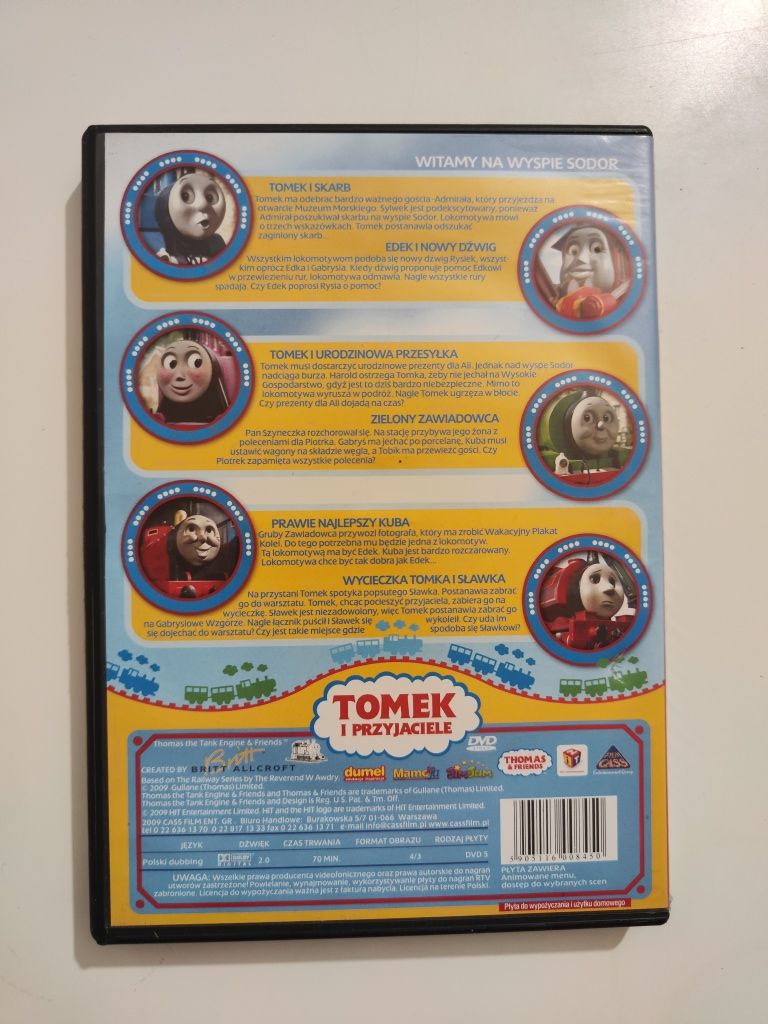 Tomek i przyjaciele Tomek i skarb - płyta DVD