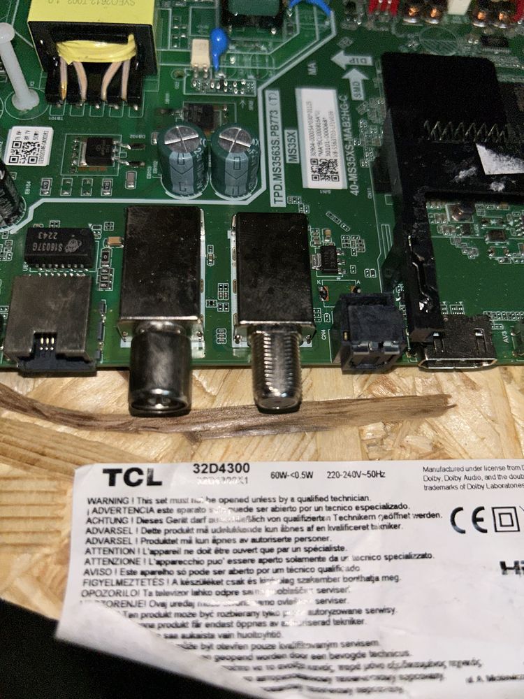 Placa Mainboard TPD.MS3563S.PB773