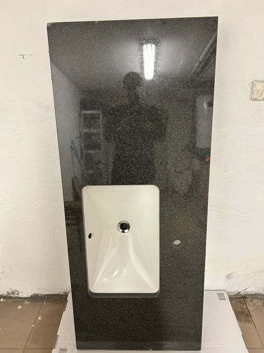 Blat granitowy z umywalką