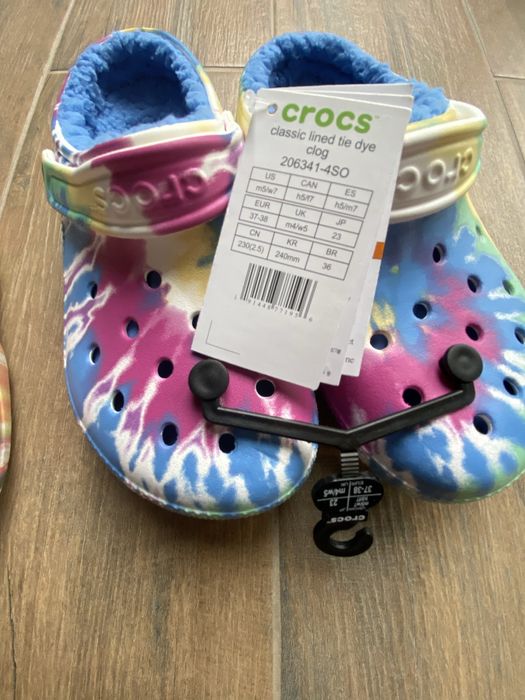 Знижка на Чорну Пятницю Сrocs сабоОригінал 300 грн утеплені тапки