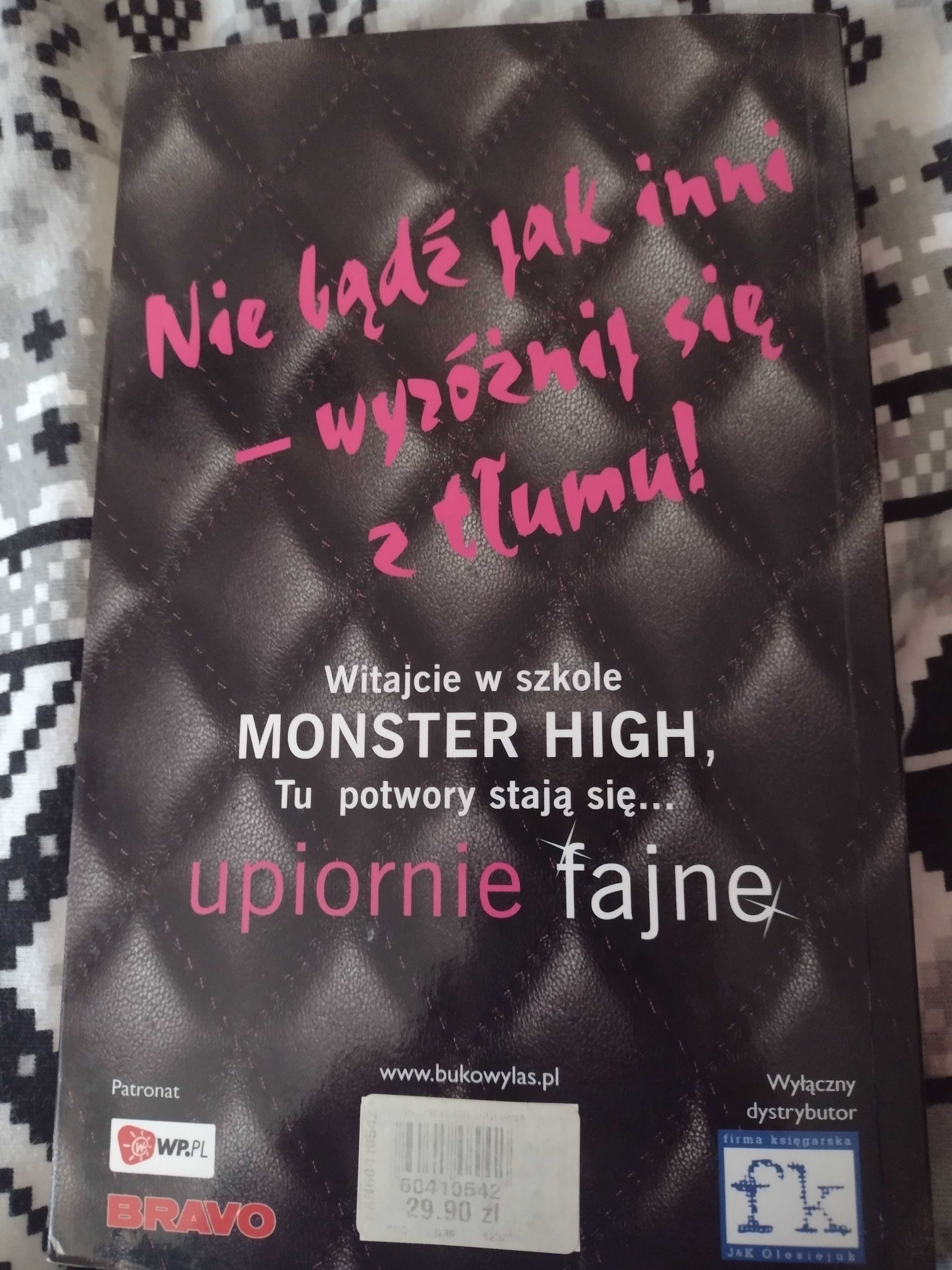 Sprzedam książkę Monster High. Upiorna szkoła.