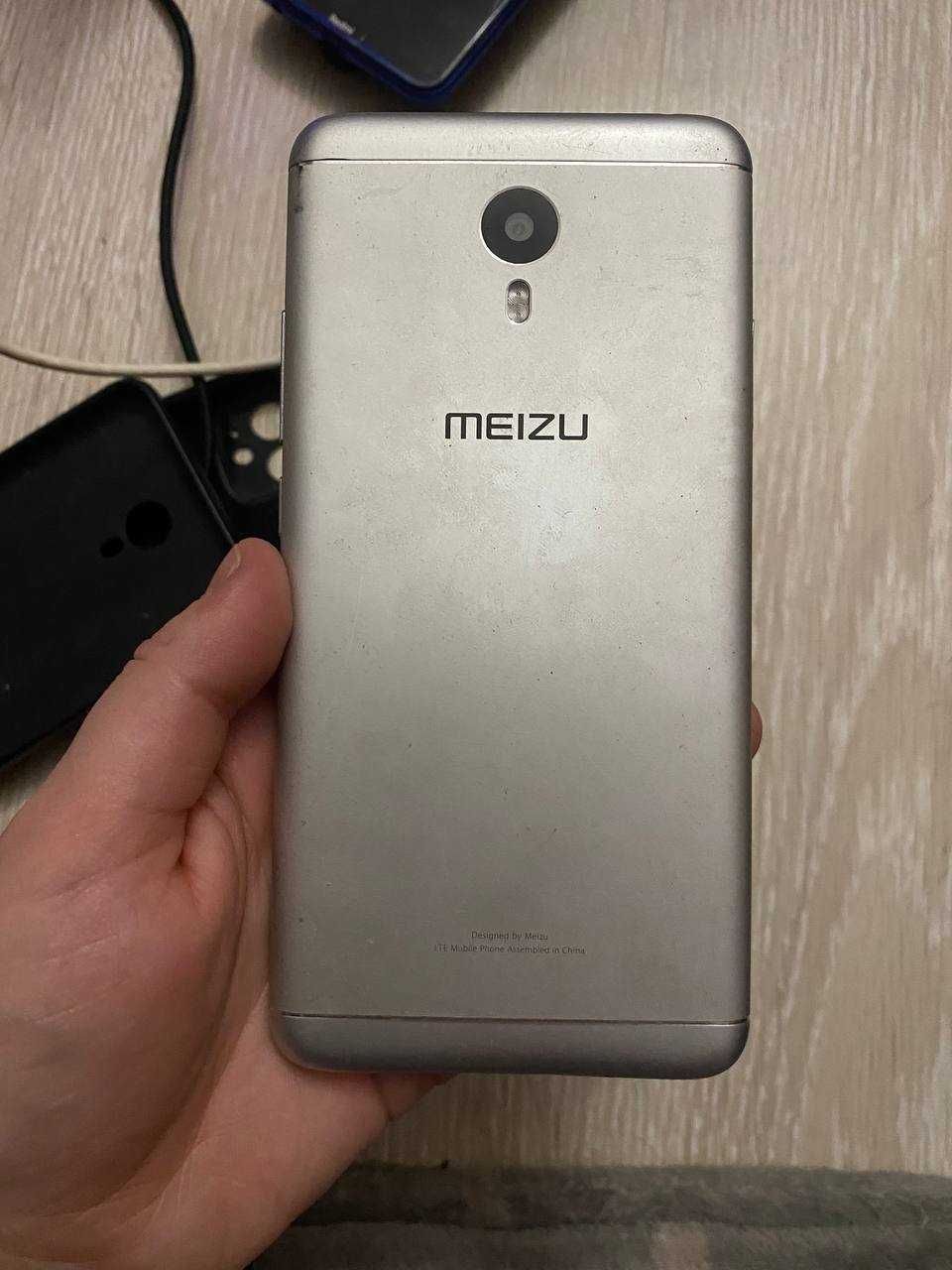 Телефон meizu m3 note 2/16 + чохол