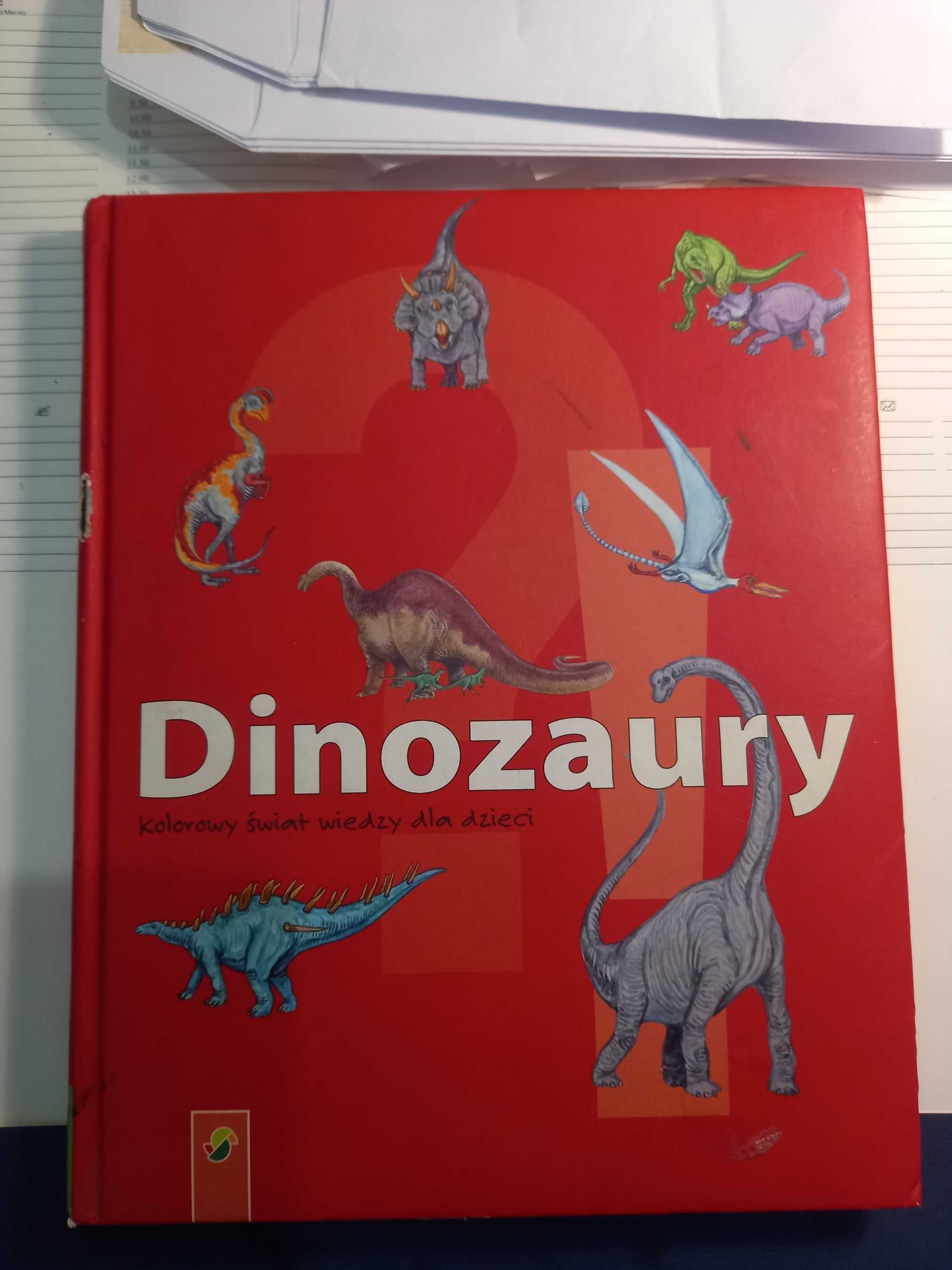 Dinozaury kolorowy świat wiedzy dla dzieci