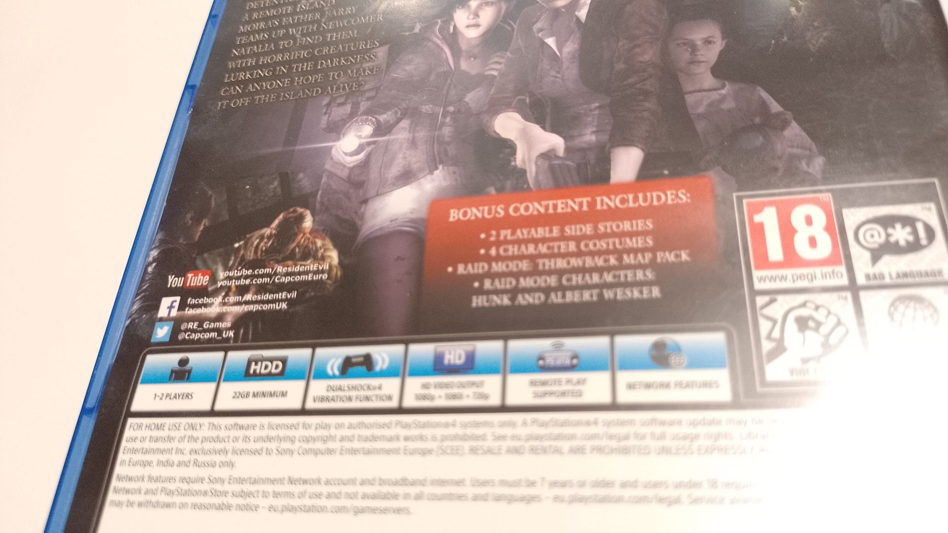 PS4 Resident Evil Revelations 2 PL
