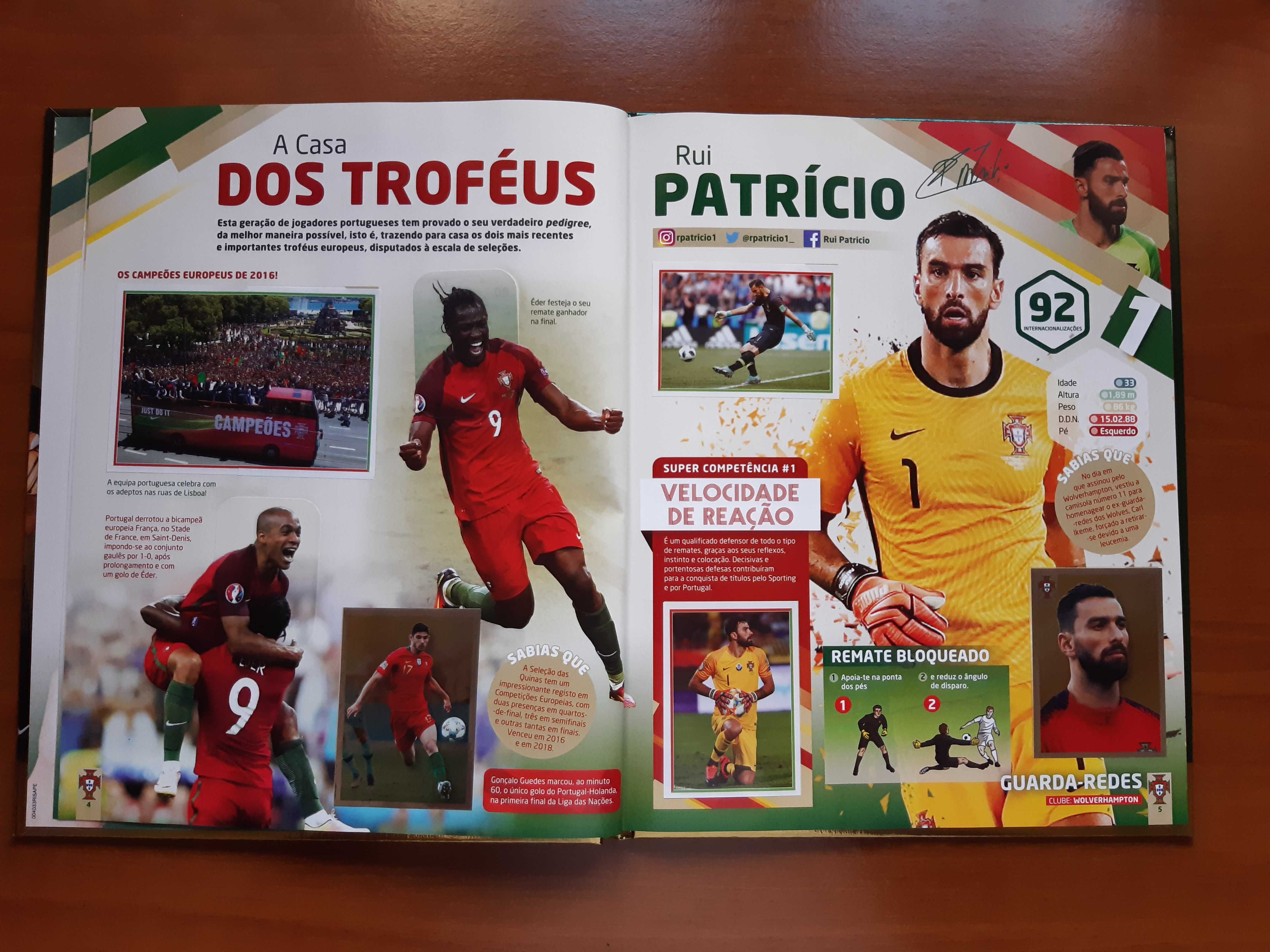 Coleção de cromos completa - FOME DE VENCER - PANINI