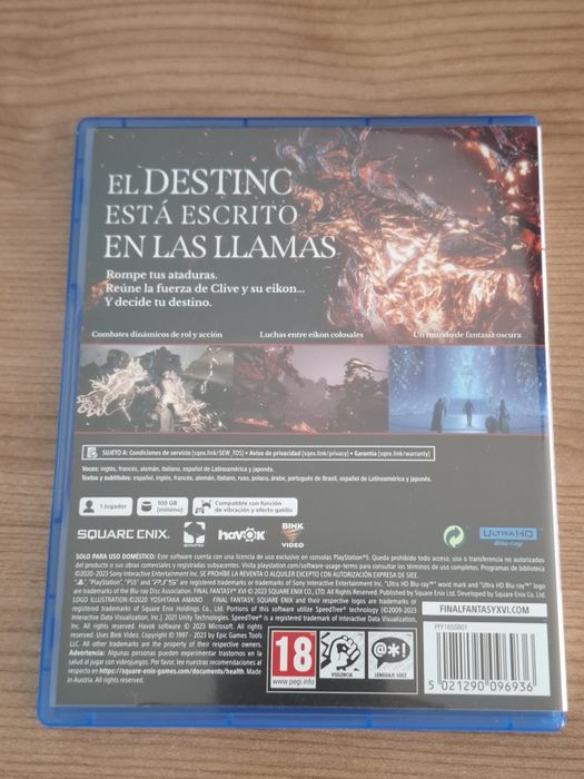 Final Fantasy XVI PS5