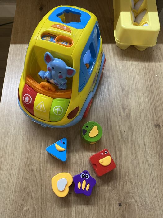 розвиваючі іграшки ань янь сортер яйця автошка геометрік будинок