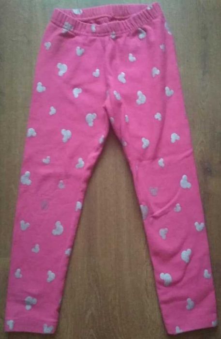 Zestaw legginsów getrów 5 par 110/116