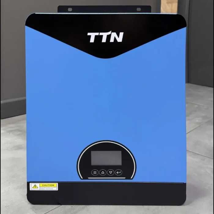 Гібридний інвертор TTN TECO 6.2KW/48V з чистою синусоїдою, MPPT-конт