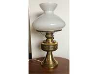 Stara lampa naftowa mosiężna elektryczna alladyn vintage retro aladyn