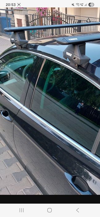 Belki dachowe Thule WingBar Evo 135 + Evo Clamp 7105 + Kit 145017