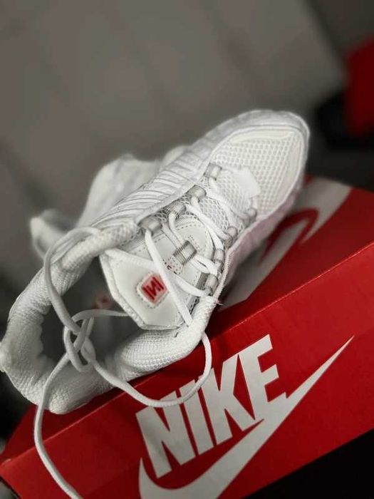 "Buty Trampki" Nike_Shox_TL_White_R.43