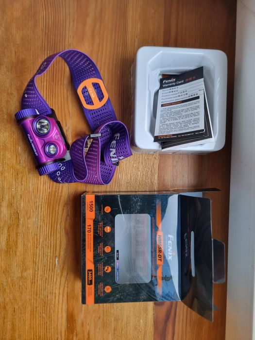 Оригінал 100% налоблий ліхтар Fenix HM65R-DT