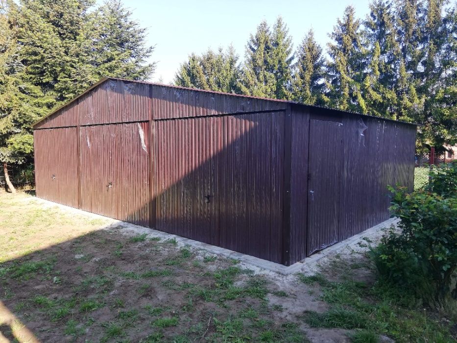Garaze blaszane Garaż blaszany 9x6 Blaszaki Magazyn Blaszak Hale Raty