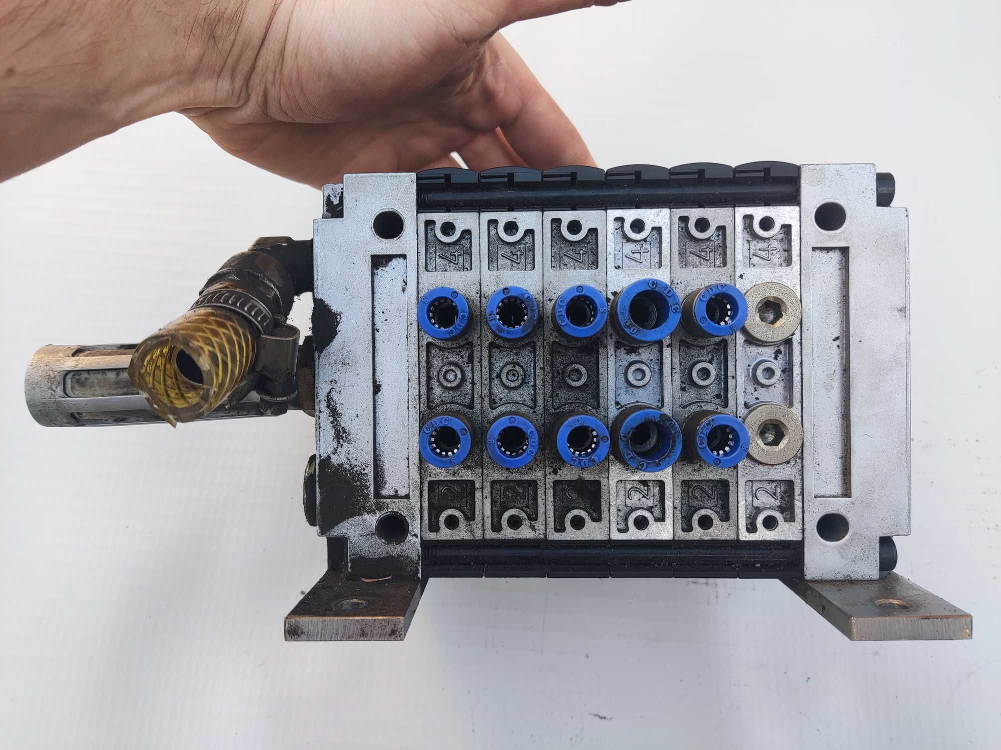 Festo wyspa, siłownik, regulator, zespół przygotowania powietrza,
